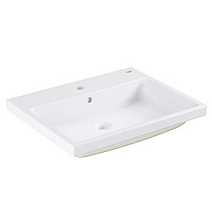 Раковина встраиваемая Grohe Cube Ceramic 60,5 3947900H белая купить в интернет-магазине Sanbest