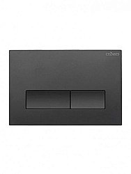 Кнопка для инсталляции Cezares SLIDER-BTN-NOP черная матовая купить в интернет-магазине сантехники Sanbest