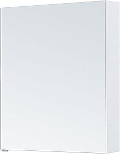 Зеркальный шкаф Aquanet Алвита new 70 белый матовый купить в интернет-магазине сантехники Sanbest