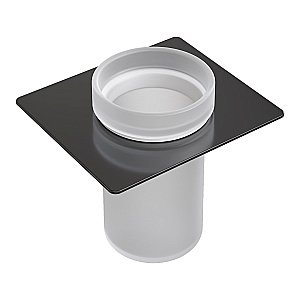 Стакан для зубных щеток Boheme Space 10966-SGM-TUM оружейная сталь купить в интернет-магазине сантехники Sanbest