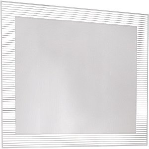 Зеркало Jorno Karat 100 Kar.02.100/P/W белое в ванную от интернет-магазине сантехники Sanbest