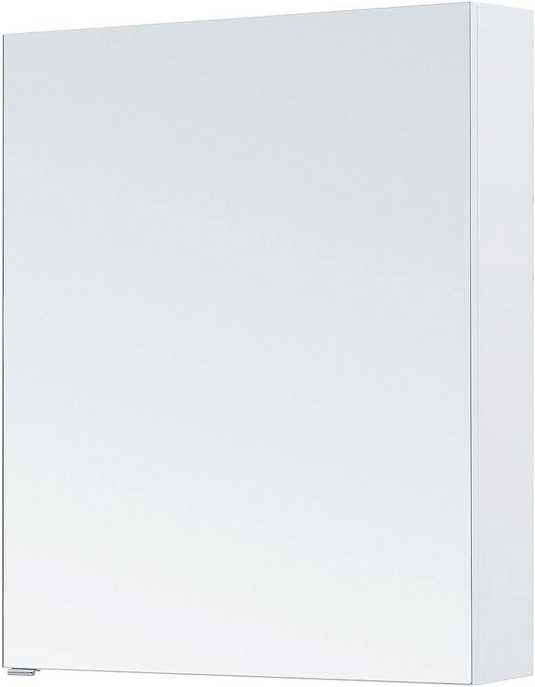 Зеркальный шкаф Aquanet Алвита new 70 белый матовый купить в интернет-магазине сантехники Sanbest