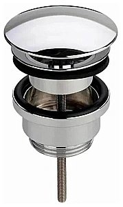 Донный клапан Ganzer F09 хром купить в интернет-магазине сантехники Sanbest