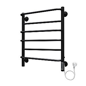 Полотенцесушитель электрический Terminus Евромикс П6 450x650 черный купить в интернет-магазине сантехники Sanbest