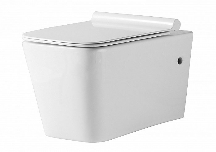 Унитаз подвесной Orange C06-100w с крышкой микролифт купить в интернет-магазине Sanbest