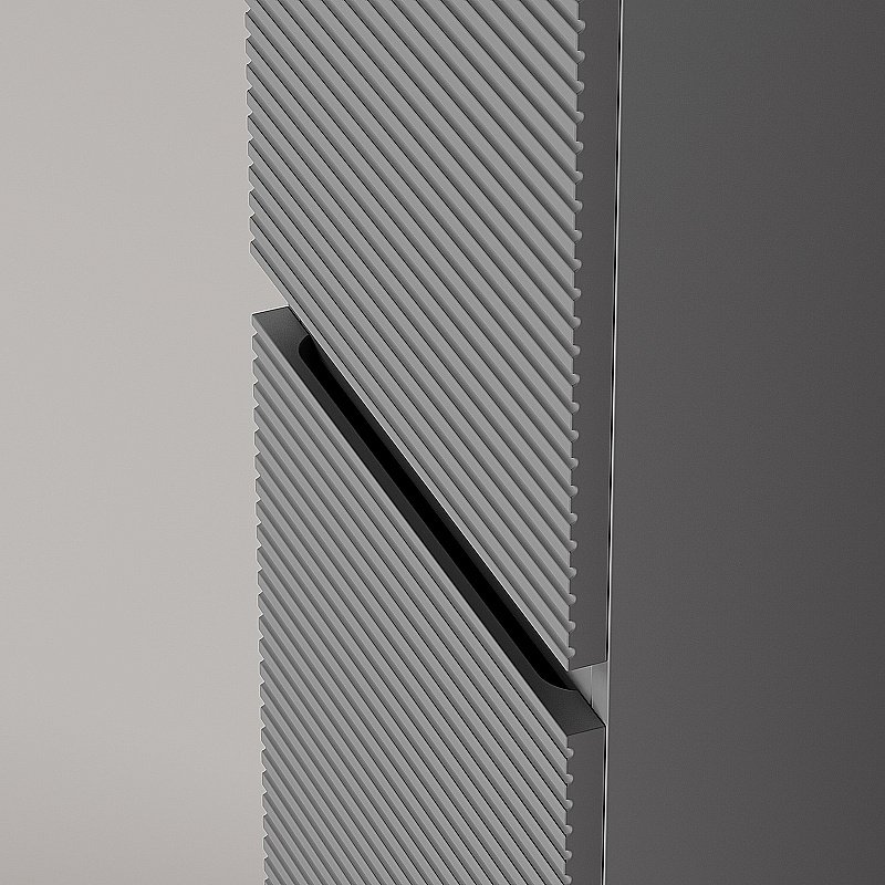 Пенал Sancos Folk 35 PFL35ES Ergraut soft для ванной в интернет-магазине сантехники Sanbest