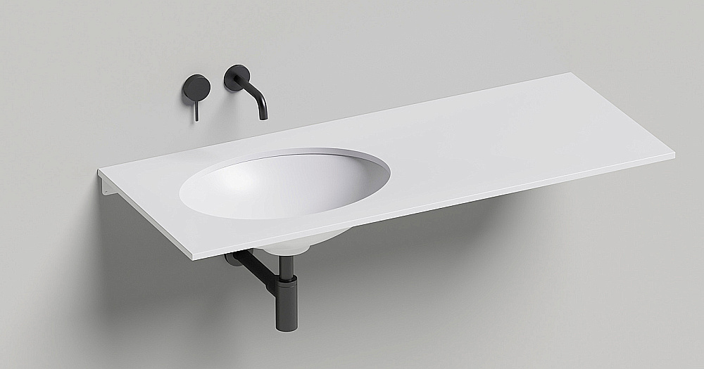 Раковина Salini MAREA 11 S-Sense 1802111G 55 белая купить в интернет-магазине Sanbest