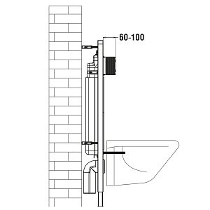 Унитаз с инсталляцией WeltWasser MARBERG 507 + BAARBACH 004 GL-WT + MAR 507 RD купить в интернет-магазине Sanbest