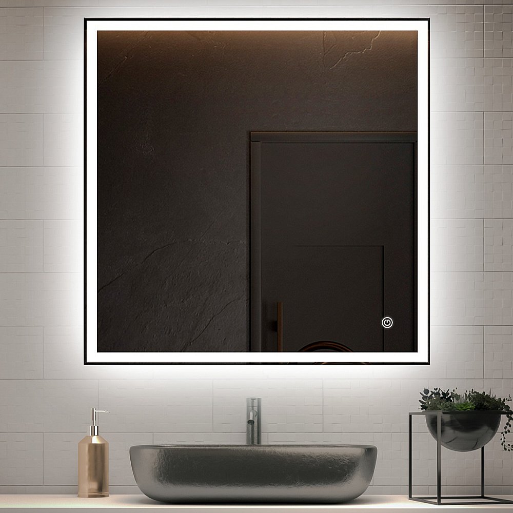 Зеркало LED Vincea VLM-3VN7007 70х70 в ванную от интернет-магазине сантехники Sanbest