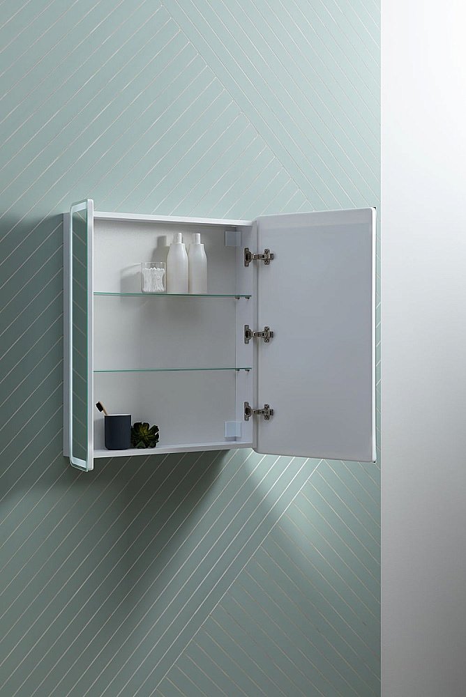 Зеркальный шкаф Aquanet Оптима 311861 70 купить в интернет-магазине сантехники Sanbest
