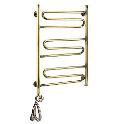 Полотенцесушитель электрический Domoterm Офелия П9 500x700 АБР EL бронза левый купить в интернет-магазине сантехники Sanbest