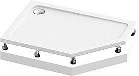 Душевой поддон Good Door Пента 120x80 левый белый купить в интернет-магазине Sanbest