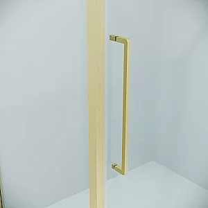 Душевой уголок Niagara Nova NG-45-12ASG-A100SG-34 120x100 стекло прозрачное/профиль брашированное золото купить в интернет-магазине Sanbest