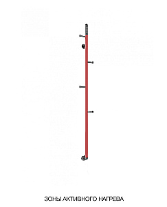 Полотенцесушитель Wonzon & Woghand KASSEL WW-AL616-MB черный матовый купить в интернет-магазине сантехники Sanbest