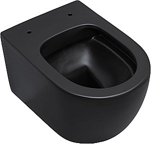 Унитаз подвесной Aquanet Rimless Cetus-BW BL-102N-WHT с крышкой микролифт, безободковый купить в интернет-магазине Sanbest