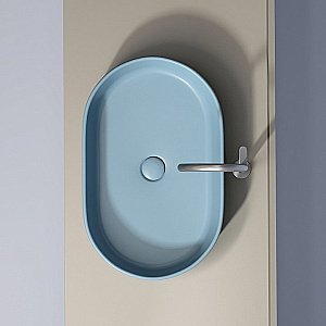 Раковина Ceramica Nova Element 60 CN6048ML голубая матовая купить в интернет-магазине Sanbest