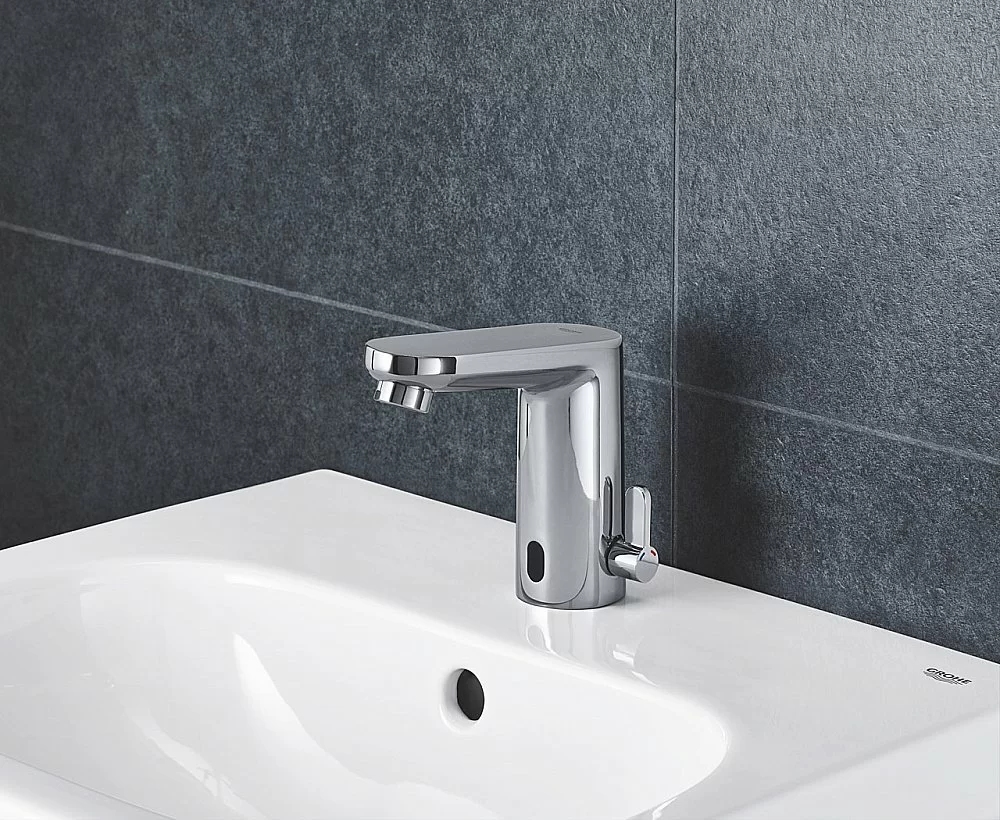 Раковина на полупьедестале Grohe Euro Ceramic альпин-белая купить в интернет-магазине Sanbest