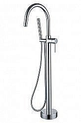 Смеситель напольный для ванны Boheme Uno CHROME 469-CR купить в интернет-магазине сантехники Sanbest