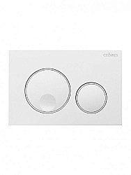 Кнопка для инсталляции Cezares RELAX-BTN-BL белая купить в интернет-магазине сантехники Sanbest