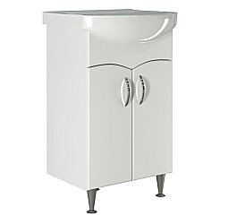 Тумба под раковину MIXLINE ФОРМАТ 525507 52 белая купить в интернет-магазине сантехники Sanbest