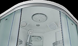 Душевая кабина Timo Standart T-5509 90x90 стекло матовое/профиль хром купить в интернет-магазине Sanbest