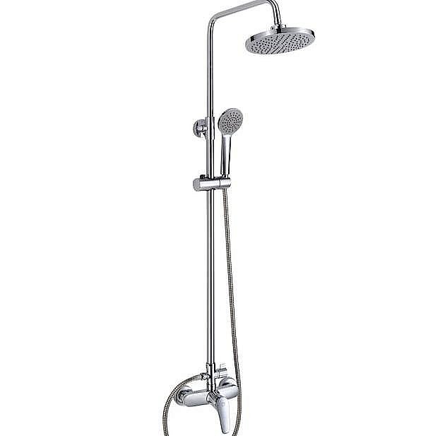Душевая система Milardo Simp SIMSB1FM89 хром купить в интернет-магазине сантехники Sanbest