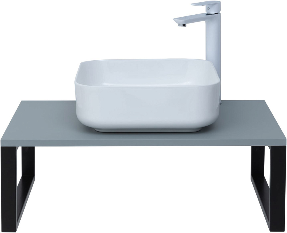 Столешница для раковины Aquanet Арт 75 мисти грин для ванной в интернет-магазине сантехники Sanbest