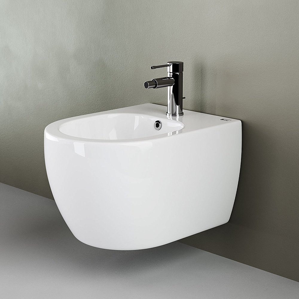 Подвесное биде Ceramica Nova Play CN3002 купить в интернет-магазине Sanbest