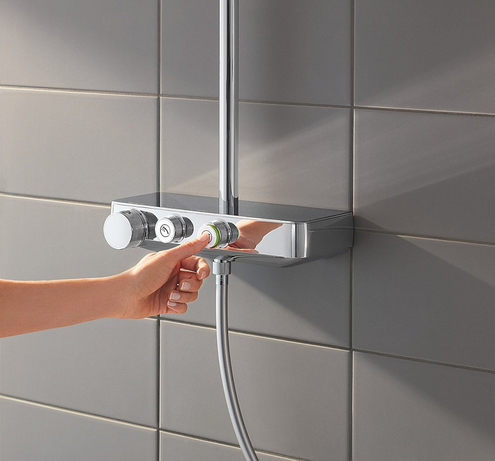 Душевая система Grohe Euphoria SmartControl 26509000 хром купить в интернет-магазине сантехники Sanbest