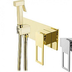 Гигиенический душ Boheme Q 147-GCR золото/хром купить в интернет-магазине сантехники Sanbest