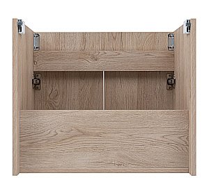 Тумба с раковиной Aquanet Оптима 60 344803+301803 светлый дуб для ванной в интернет-магазине Sanbest