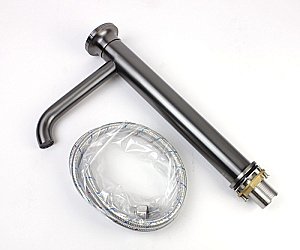 Смеситель для раковины Bronze de Luxe OMG! 9008GM-G графит/зеленый купить в интернет-магазине сантехники Sanbest