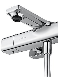 Смеситель для ванны с душем и термостатом WONZON & WOGHAND SOLID, Хром (WW-C2011-A-CR) купить в интернет-магазине сантехники Sanbest
