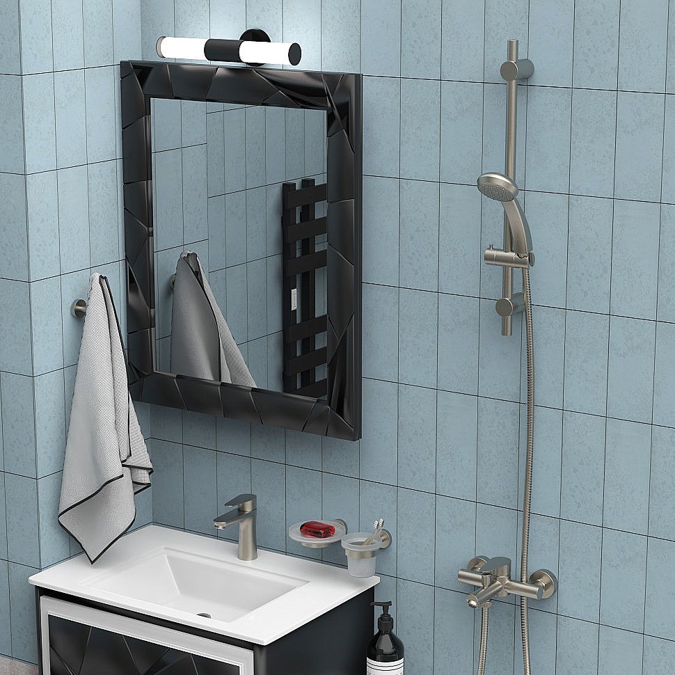 Душевая штанга Paini Verona 99PW124P1 сатин купить в интернет-магазине сантехники Sanbest