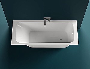 Ванна Salini Orlanda Solix S-Stone 160х70 102025MRH белая/внутри RAL матовая купить в интернет-магазине Sanbest