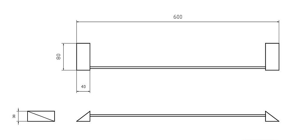 Полотенцедержатель Boheme New Venturo 10312-CR купить в интернет-магазине сантехники Sanbest
