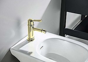 Смеситель для биде Aquatek Классик AQ1518PG золото полированное купить в интернет-магазине сантехники Sanbest