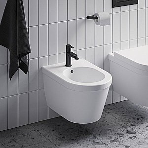 Смеситель для биде Ravak Puri X070189 черный матовый купить в интернет-магазине сантехники Sanbest