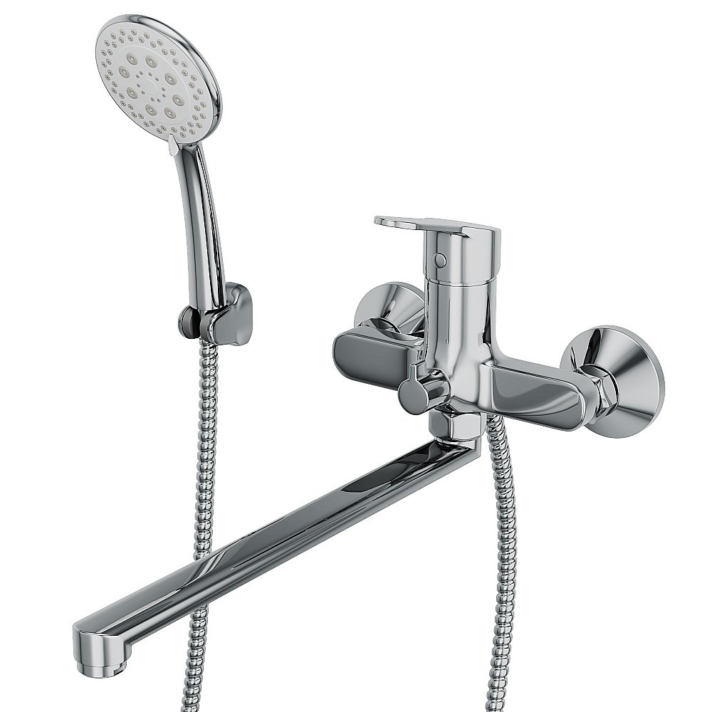 Смеситель для ванны Rush Sky SK5720-51 хром купить в интернет-магазине сантехники Sanbest