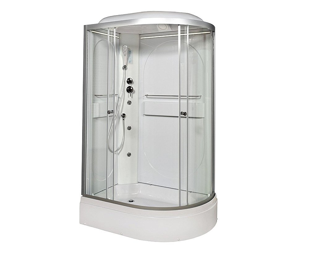Душевая кабина DTO L520LLED+GM 120x80 LED с гидромассажем купить в интернет-магазине Sanbest