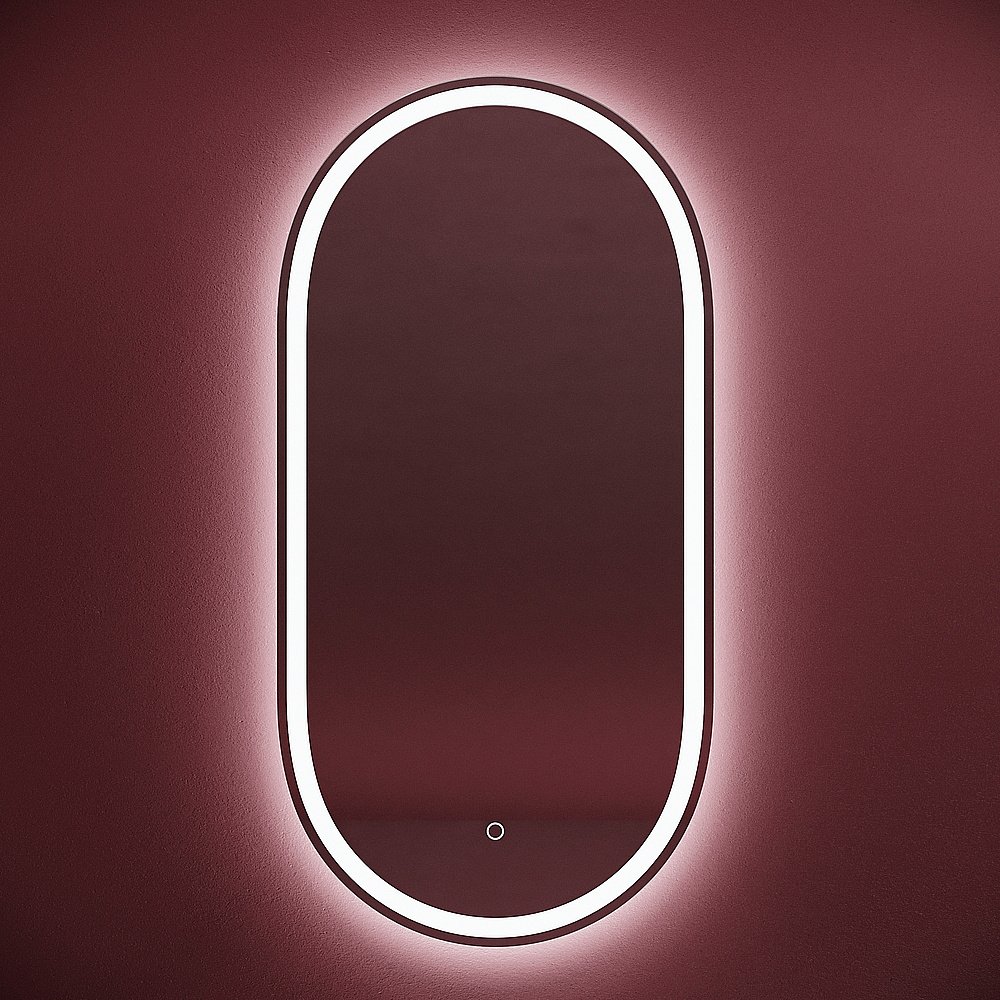 Зеркало Sancos Oval OV45F зеркальное в ванную от интернет-магазине сантехники Sanbest