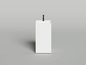 Раковина Salini ARMONIA SQUARE TOP 01 S-Sense 130511TG 45 без отверстия под смеситель, белая купить в интернет-магазине Sanbest