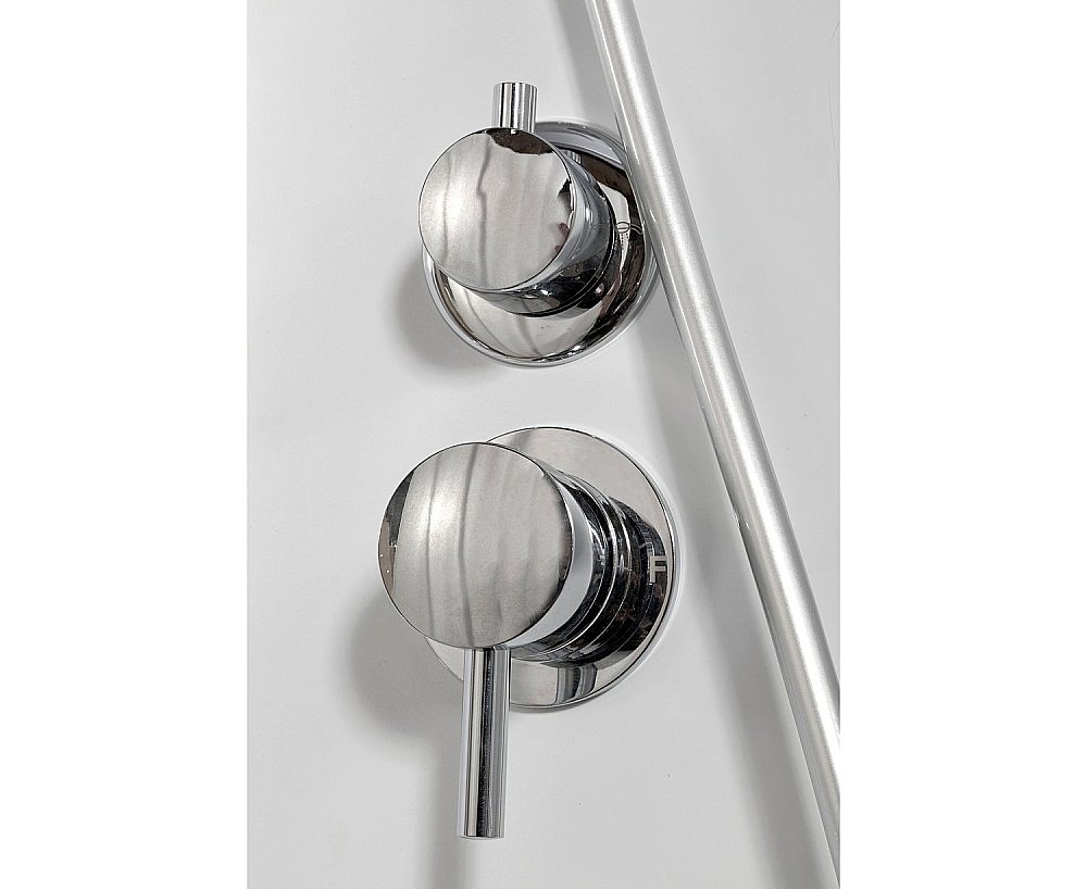 Душевая кабина DTO L520LLED+GM 120x80 LED с гидромассажем купить в интернет-магазине Sanbest