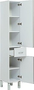 Шкаф-пенал Aquanet Верона 272426 35 белый для ванной в интернет-магазине сантехники Sanbest