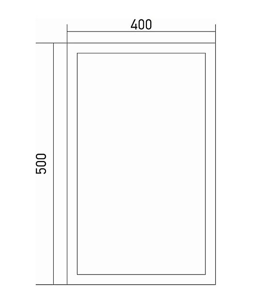 Зеркало MIXLINE Мелодия 537411 40 в ванную от интернет-магазине сантехники Sanbest