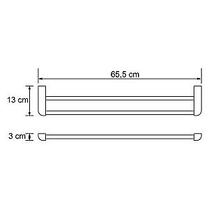 Полотенцедержатель WasserKRAFT Kammel K-8340 купить в интернет-магазине сантехники Sanbest