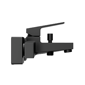 Смеситель для ванны VitrA Minimax Square A4352036EXP матовый черный купить в интернет-магазине сантехники Sanbest