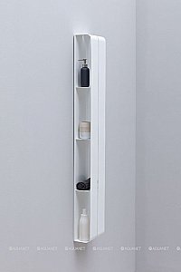 Полка Aquanet Магнум H 20х130 326462 белая матовая купить в интернет-магазине сантехники Sanbest