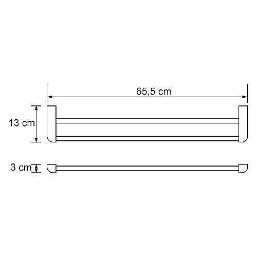 Полотенцедержатель WasserKRAFT Kammel K-8340 купить в интернет-магазине сантехники Sanbest