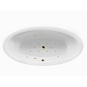 Ванна акриловая EXCELLENT Lumina RELAX WAEX.LUM19.RELAX.GL 190x95 белая с гидромассажем купить в интернет-магазине Sanbest